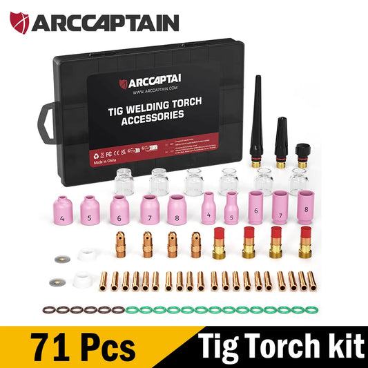 ARCCAPTAIN WP 17 18 26 TIG Welding Torch Accessories Kit