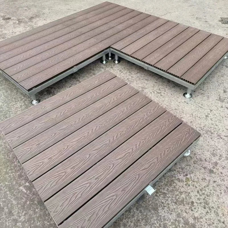 WPC Outdoor Platform Modules for Yard and Camping Gear