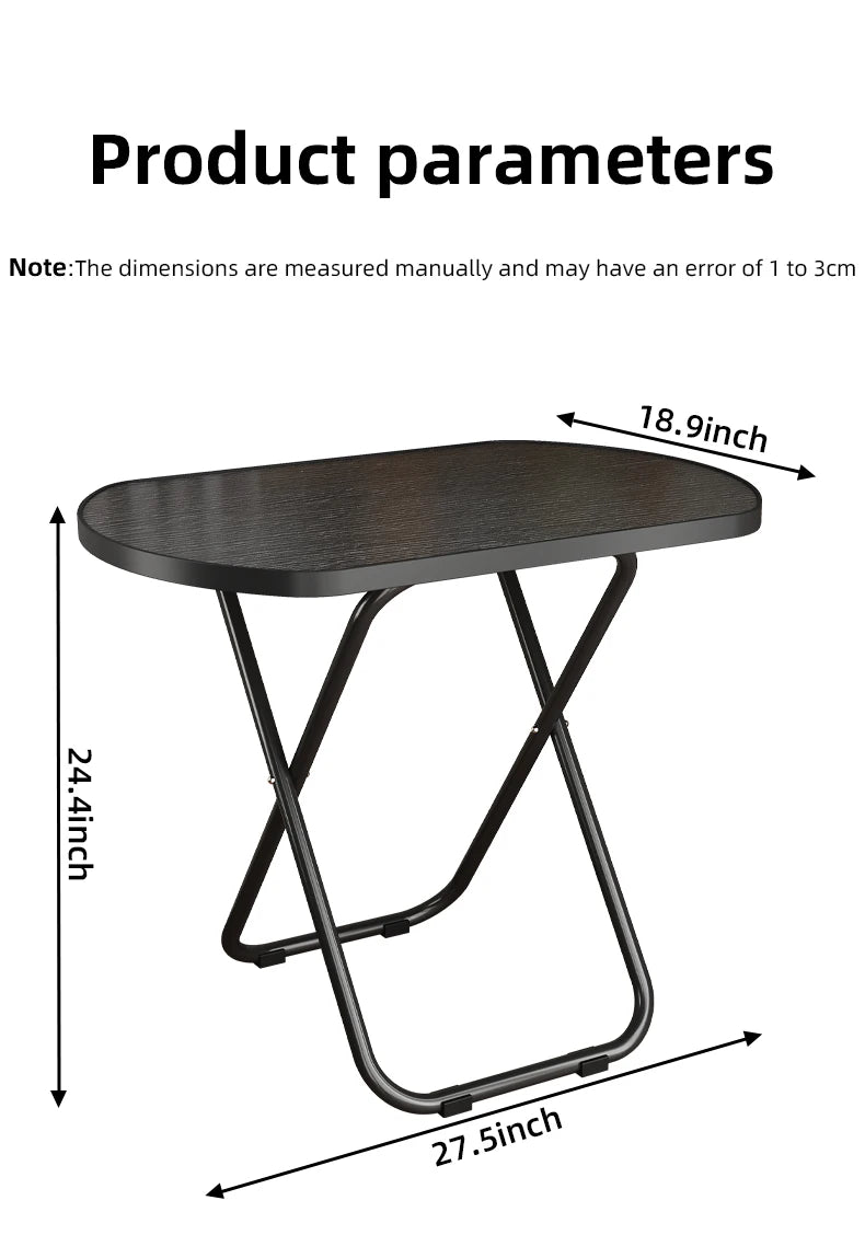DYJ DAYIKA-S Stable Tray Table No Assembly Folding Bed Tray