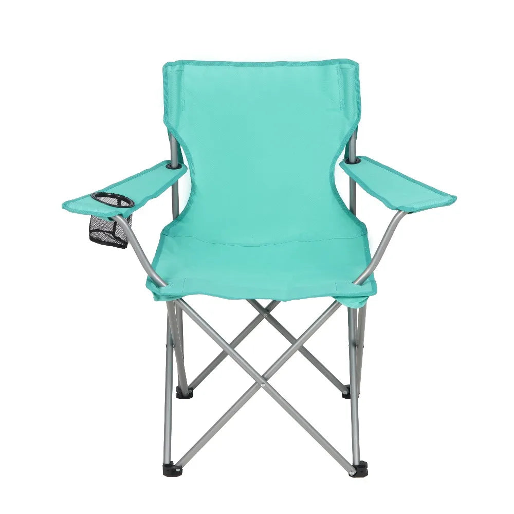 Ozark Trail Quad Folding Outdoor Camp Chair With Cup Holder