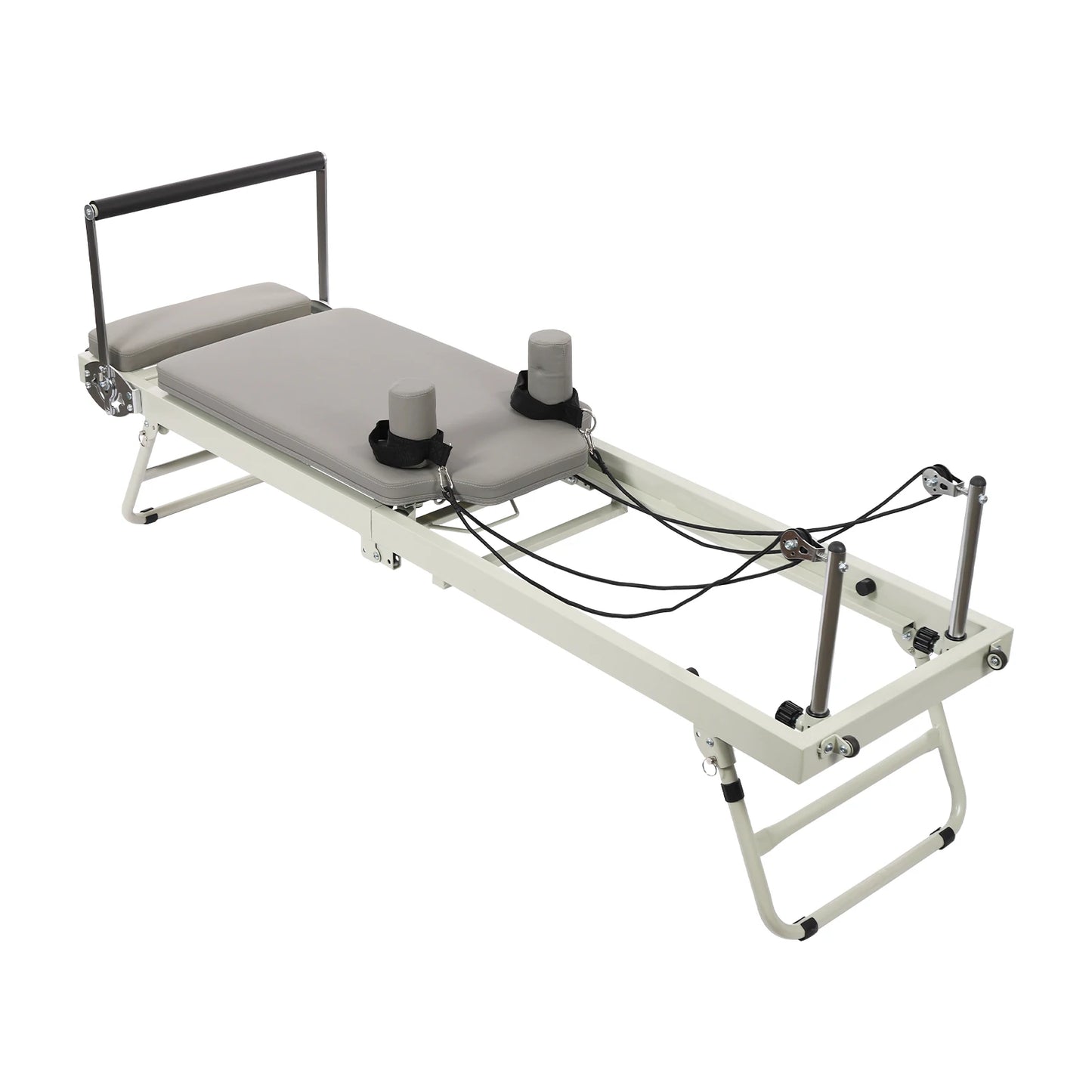 Foldable Pilates Reformer Machine For Home Fitness