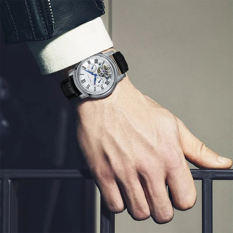 Sea-Gull Stainless Steel Luxury Mechanical Watch For Men
