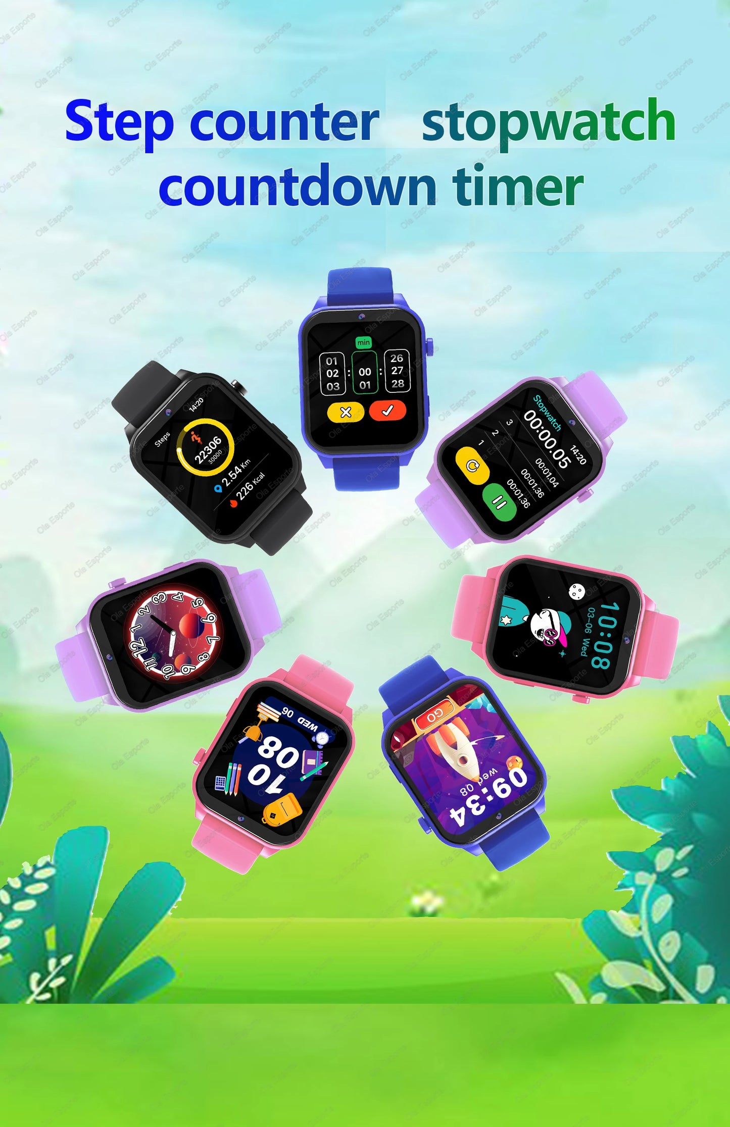 Kids Smartwatch With 100 Plus Games, HD Screen, Music iOS Android