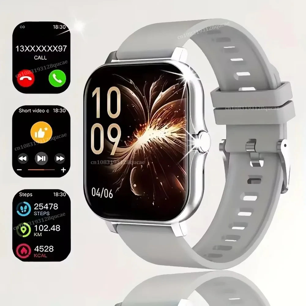Smart Watch With Blood Oxygen And Blood Pressure Monitor Bluetooth