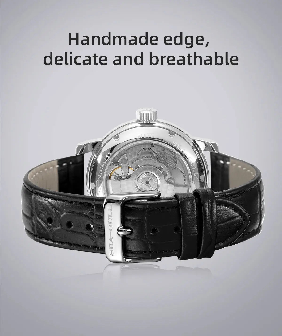 Sea-Gull Stainless Steel Luxury Mechanical Watch For Men