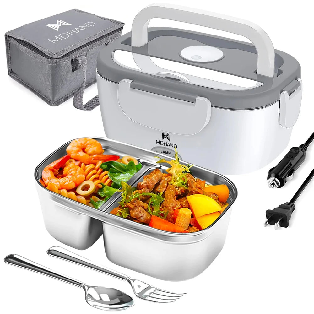 65W Electric Lunch Box Travel Warmer for Car or Home