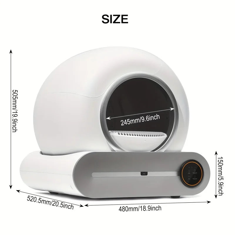Booteely Automatic Smart Self Cleaning Cat Litter Box