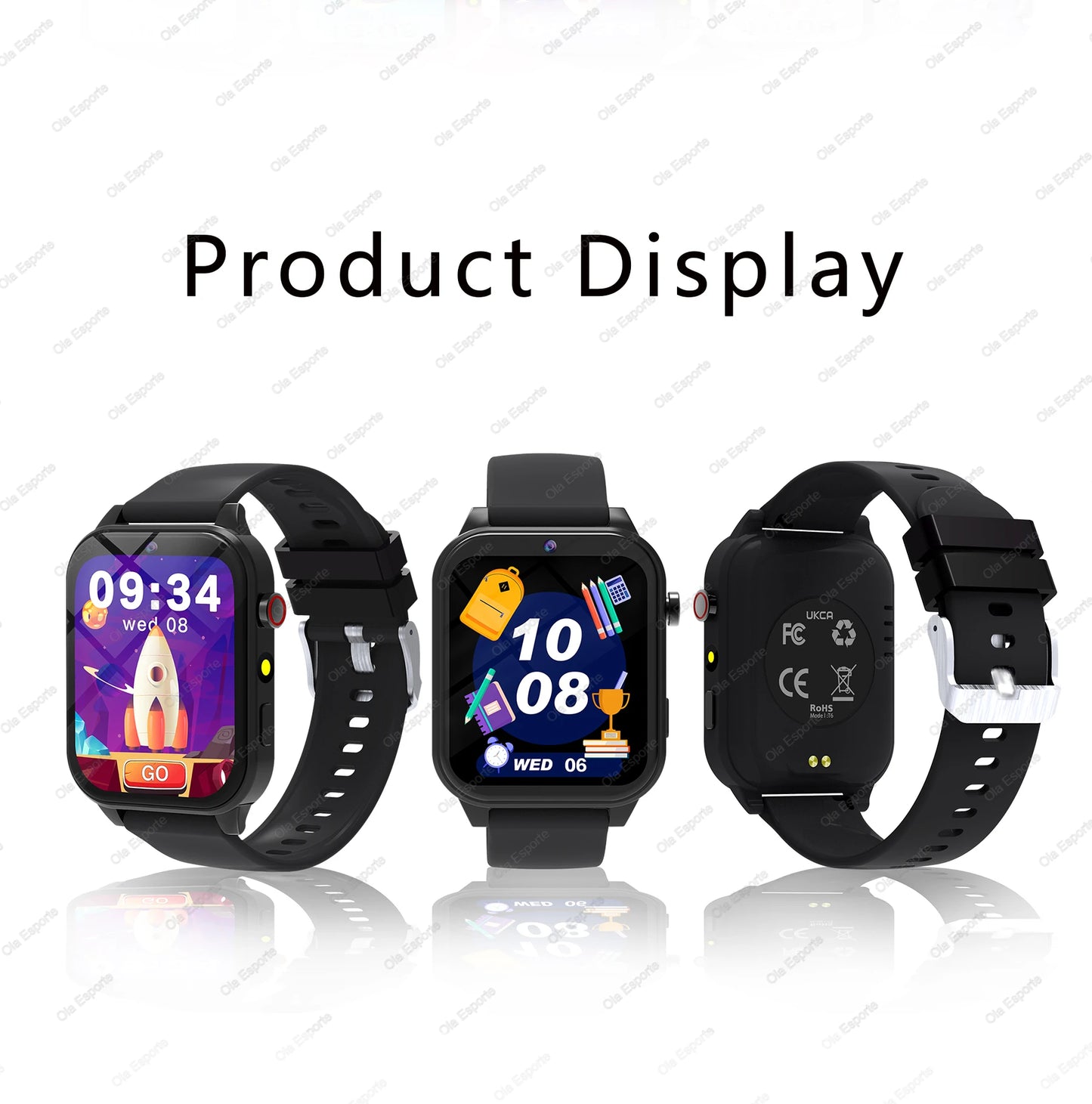 Kids Smartwatch With 100 Plus Games, HD Screen, Music iOS Android