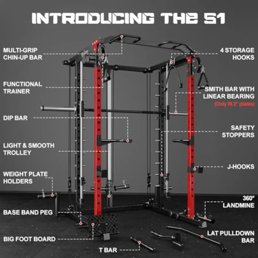 S1 V4 All In One Power Cage With Cable Crossover System