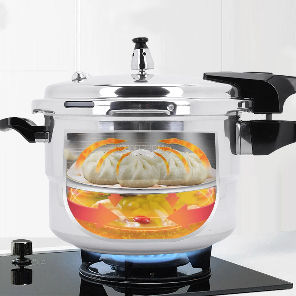 Shunmaii Pressure Cooker With Steaming Plate Aluminum Alloy Stovetop Canner
