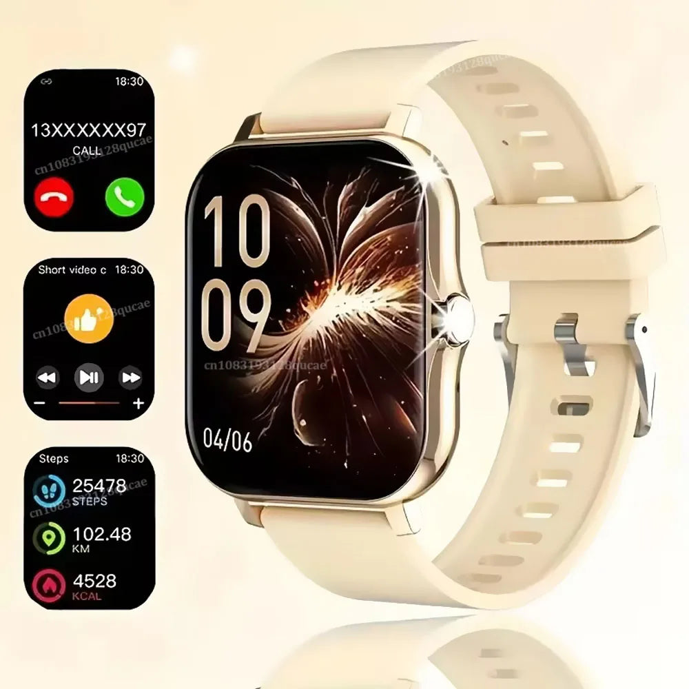 Smart Watch With Blood Oxygen And Blood Pressure Monitor Bluetooth