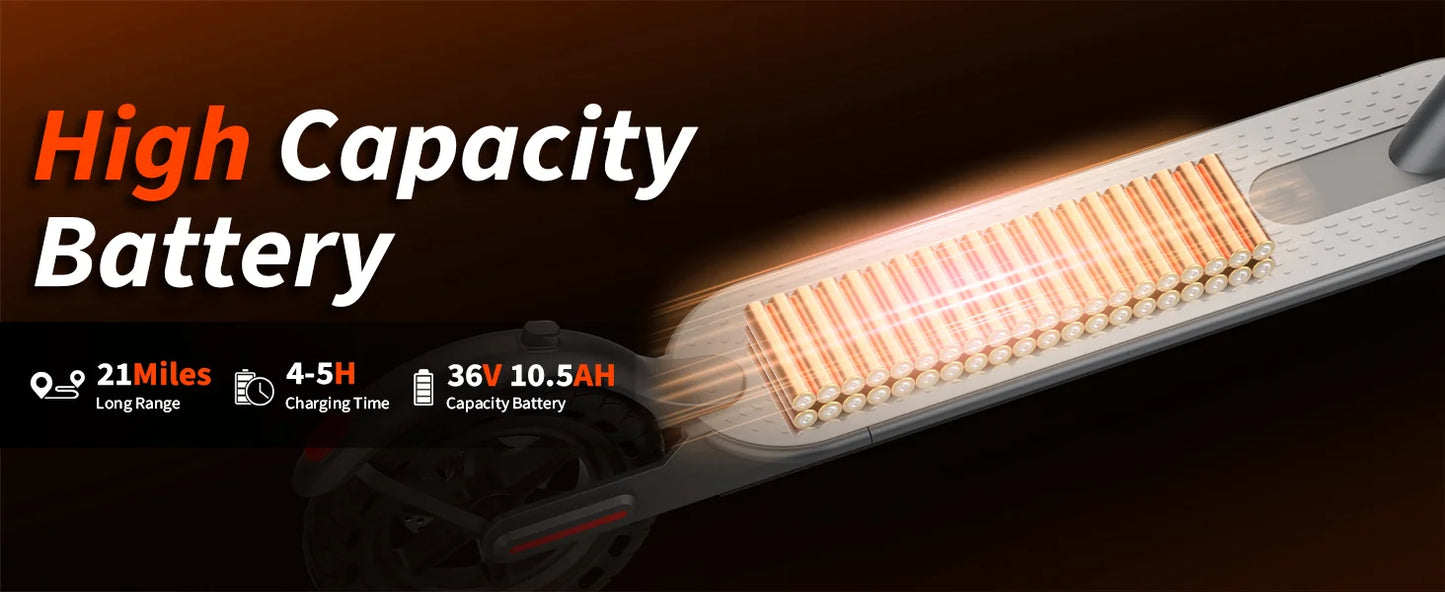 AOVOPRO ES80 Electric Scooter 350W 19MPH Foldable With App Control