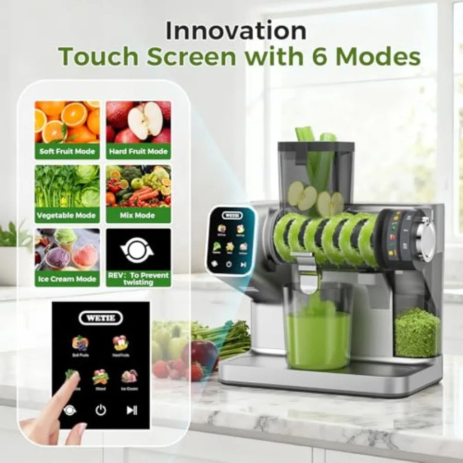 Yao Hui Huang Powerful Cold Press Juicer With Adjustable Pressure