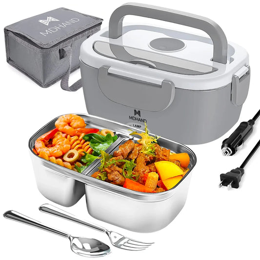65W Electric Lunch Box Travel Warmer for Car or Home
