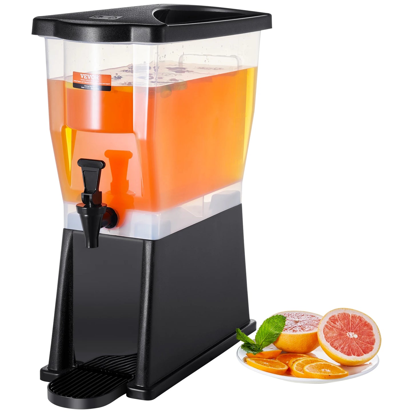 SucceBuy Beverage Dispenser 3 Gallon With Stand And Spigot
