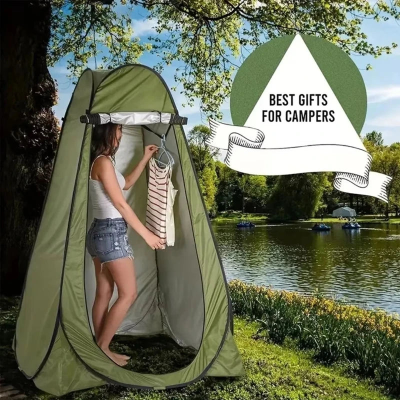 Portable Camping Shower Toilet Changing Tent For Outdoor Use