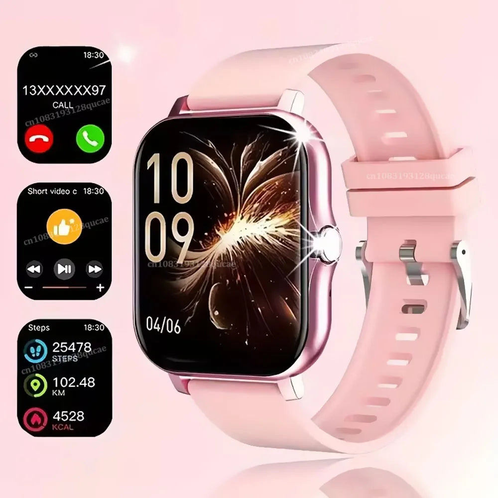 Smart Watch With Blood Oxygen And Blood Pressure Monitor Bluetooth