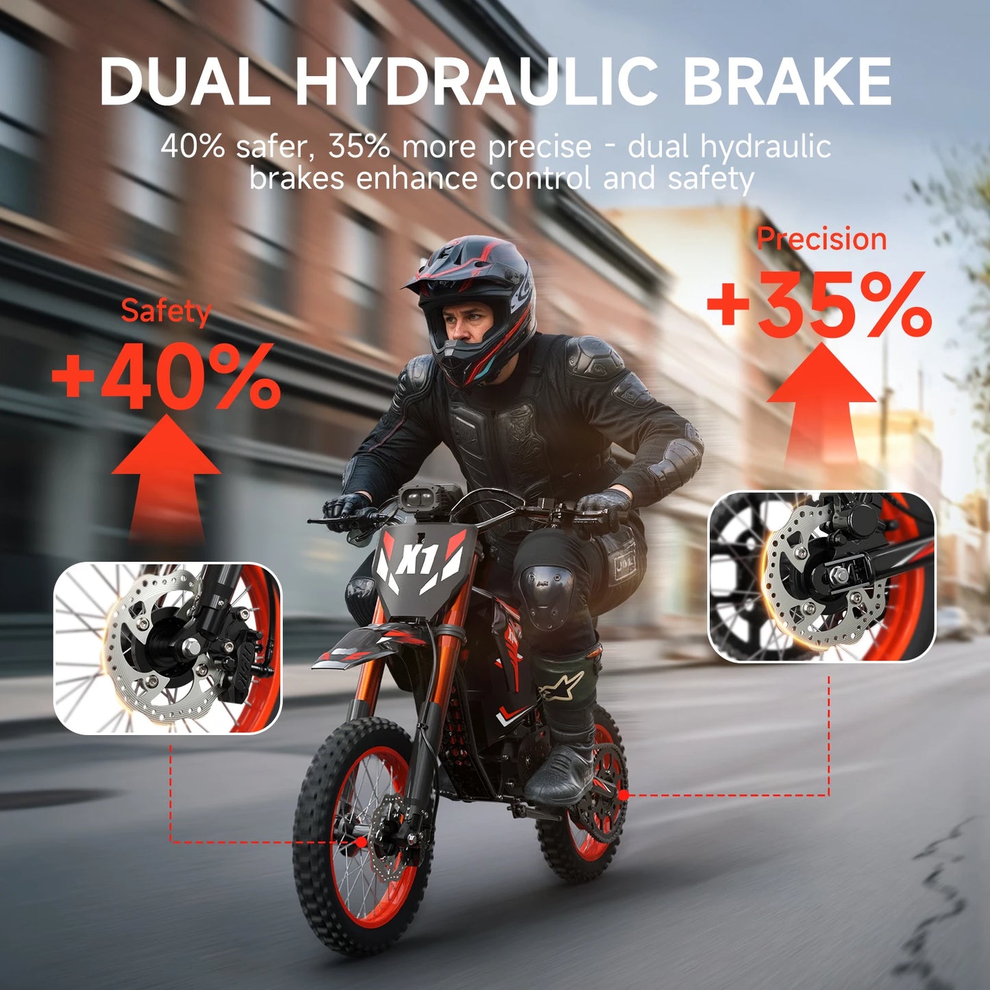 QRONGE X1 Spark 4500W Electric Dirt Bike