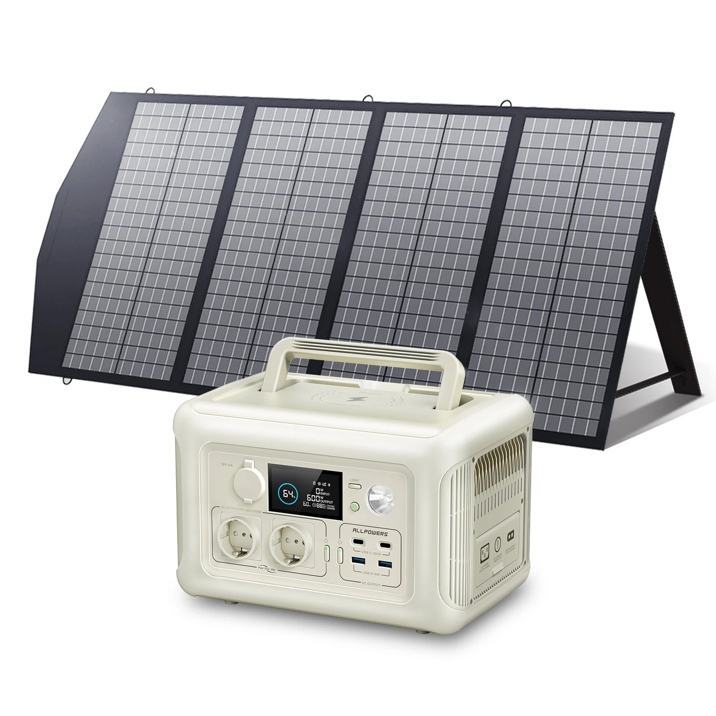 ALLPOWERS R600 Portable Power Station 299Wh Solar Generator