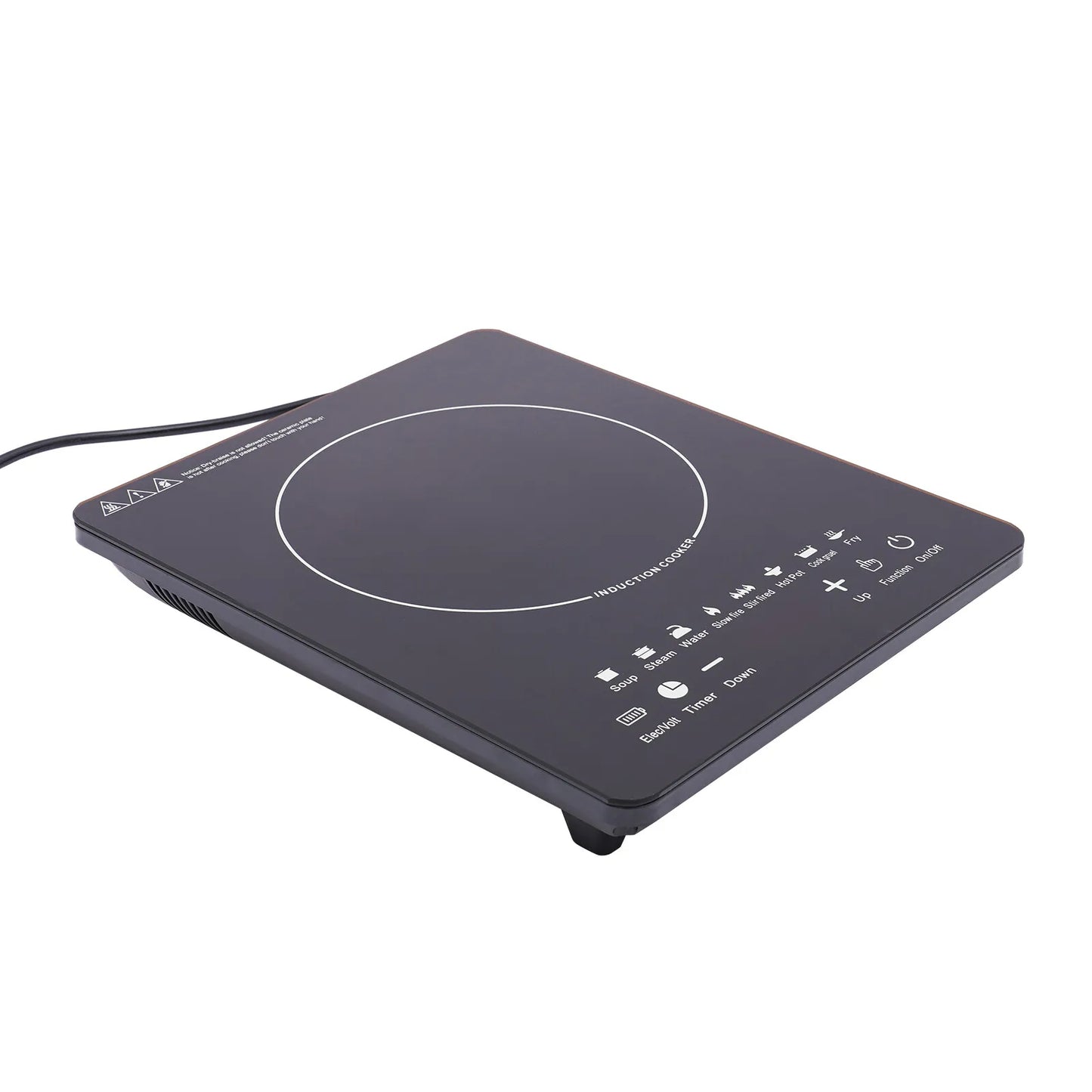 Induction Cooktop 110V 750W With 8 Power Levels Timer