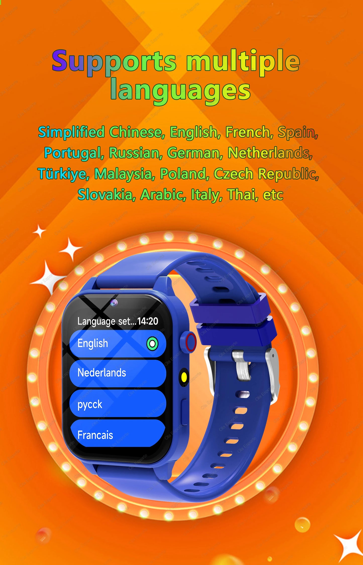 Kids Smartwatch With 100 Plus Games, HD Screen, Music iOS Android
