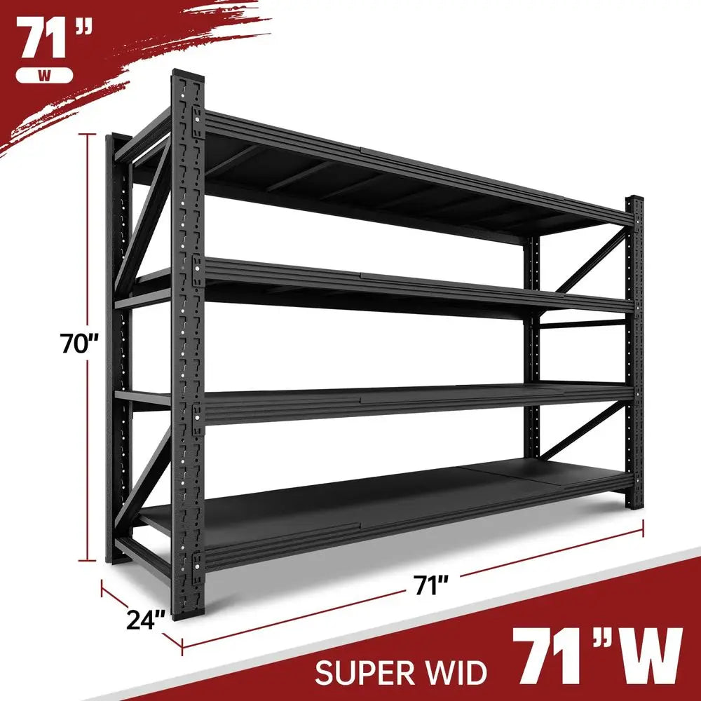 Heavy Duty 5000 Lb Garage Storage Shelves, Adjustable Metal Units