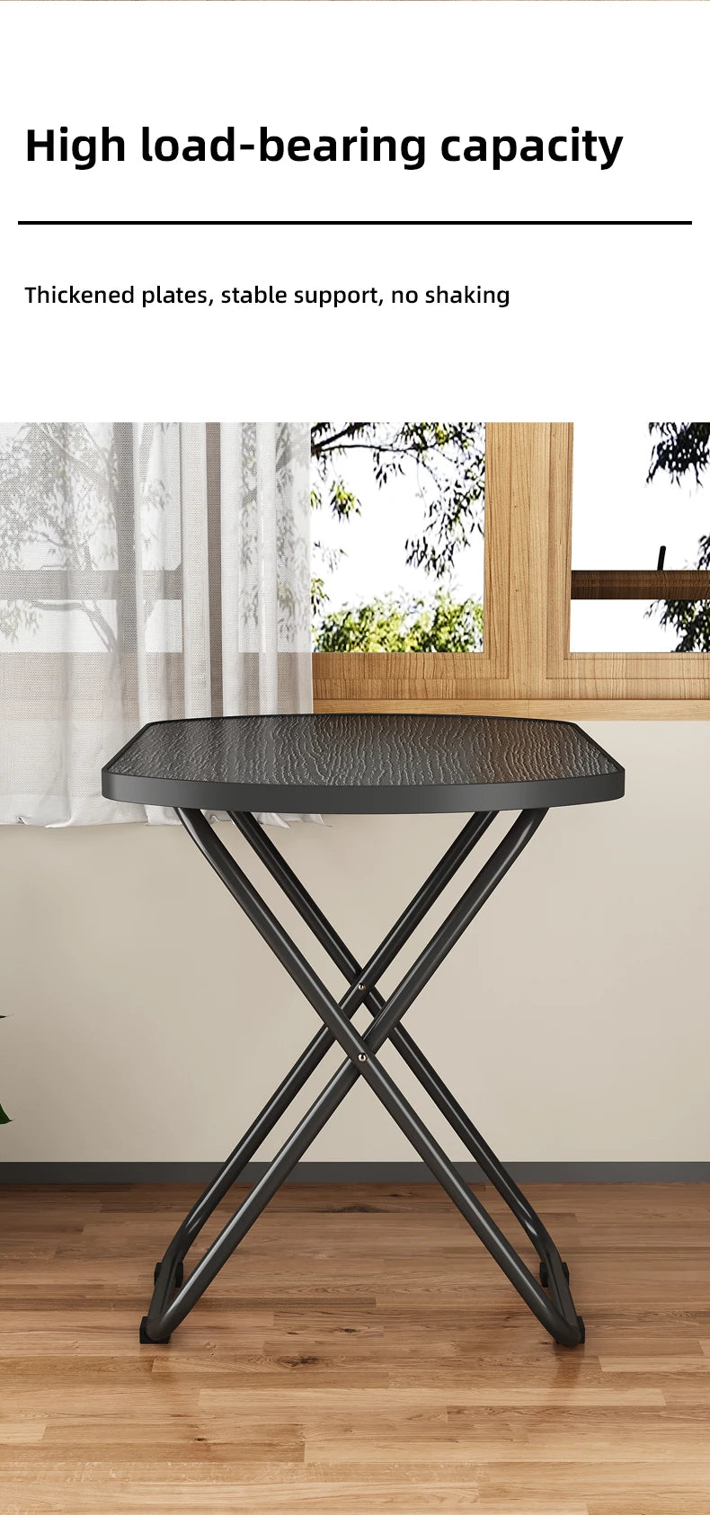 DYJ DAYIKA-S Stable Tray Table No Assembly Folding Bed Tray