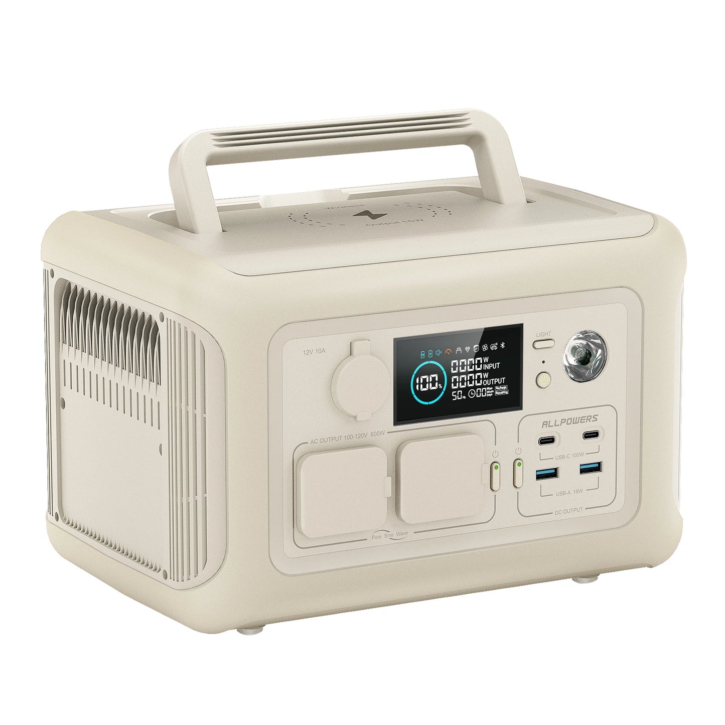 ALLPOWERS R600 Portable Power Station 299Wh Solar Generator