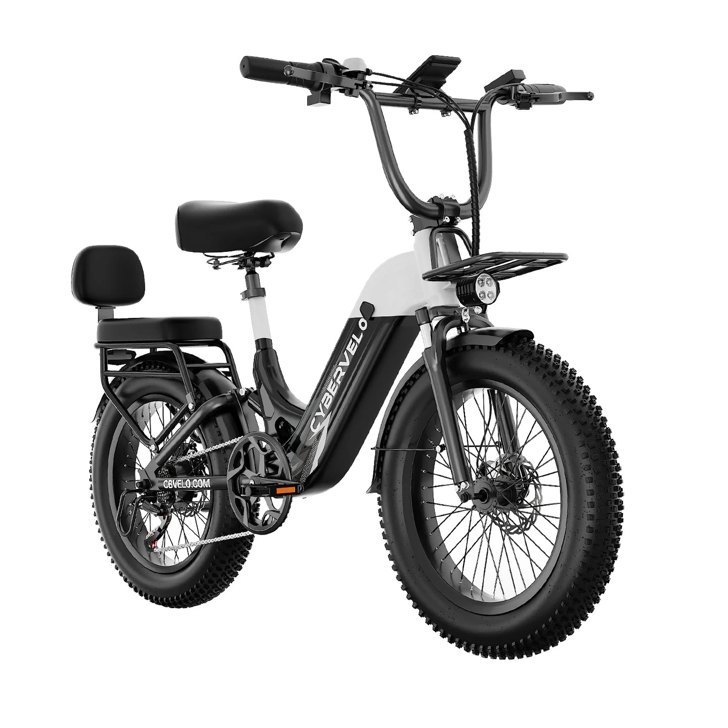 CYBERVELO EK12 Step Through Electric Bike With Removable 48V Battery