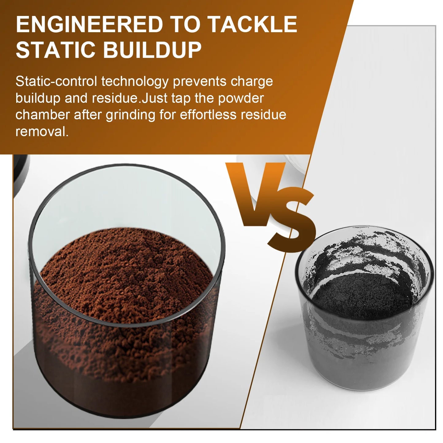 KIRAINAFLY Automatic Conical Burr Coffee Grinder With Touchscreen