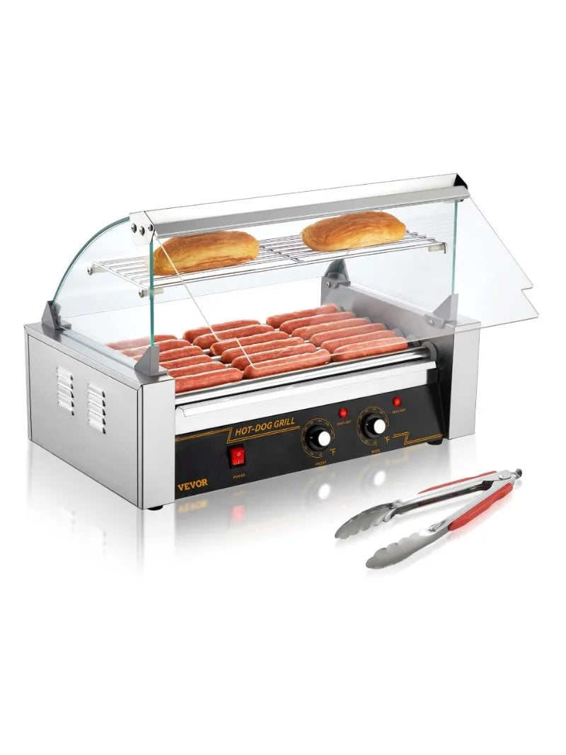 Commercial Electric Hot Dog Sausage Grill Machine 110V 220V
