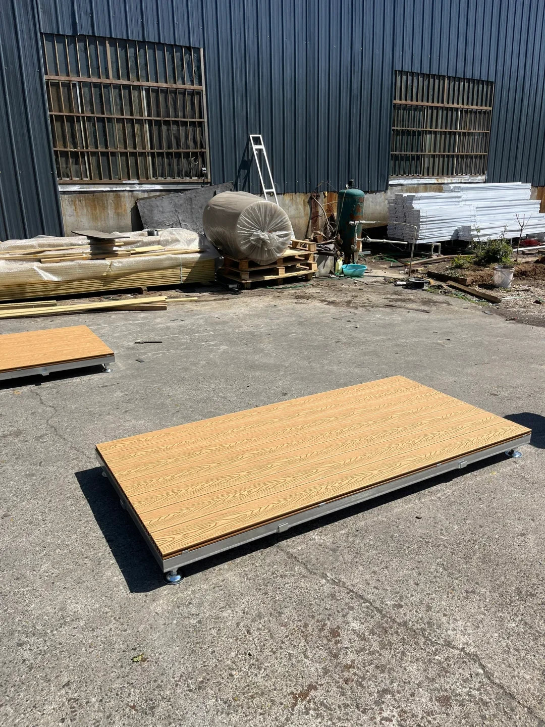 WPC Outdoor Platform Modules for Yard and Camping Gear
