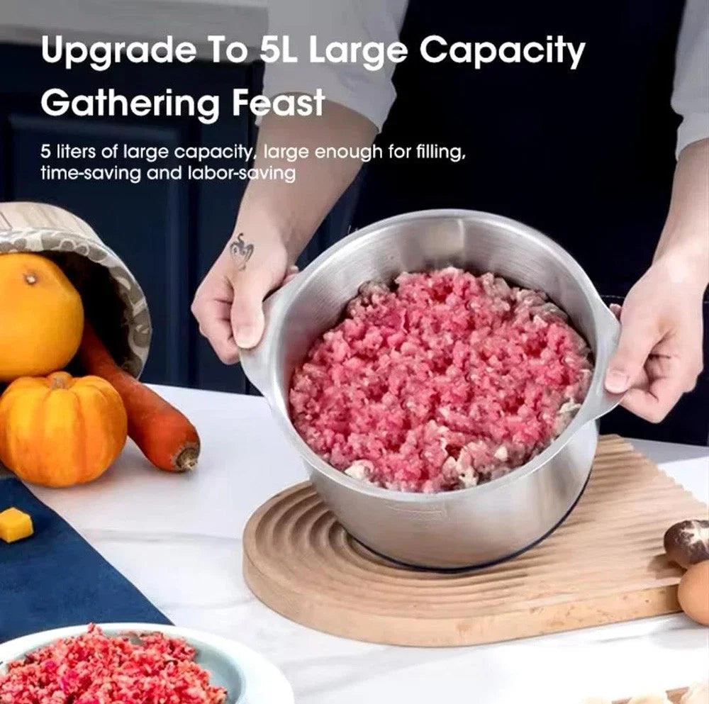 Automatic Meat Grinder Stainless Steel Electric Food Processor