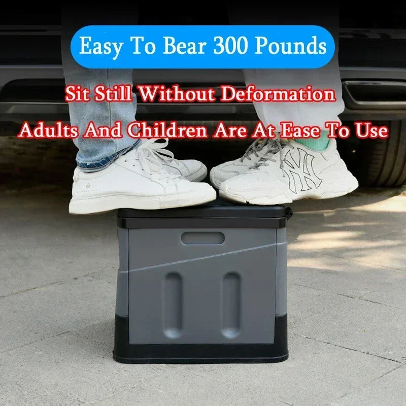 Outdoor Folding Portable Toilet For Camping And Travel Reusable