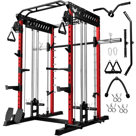 XIAOLANG M21 Smith Machine Dual Pulley Cable Cage 2000LBS