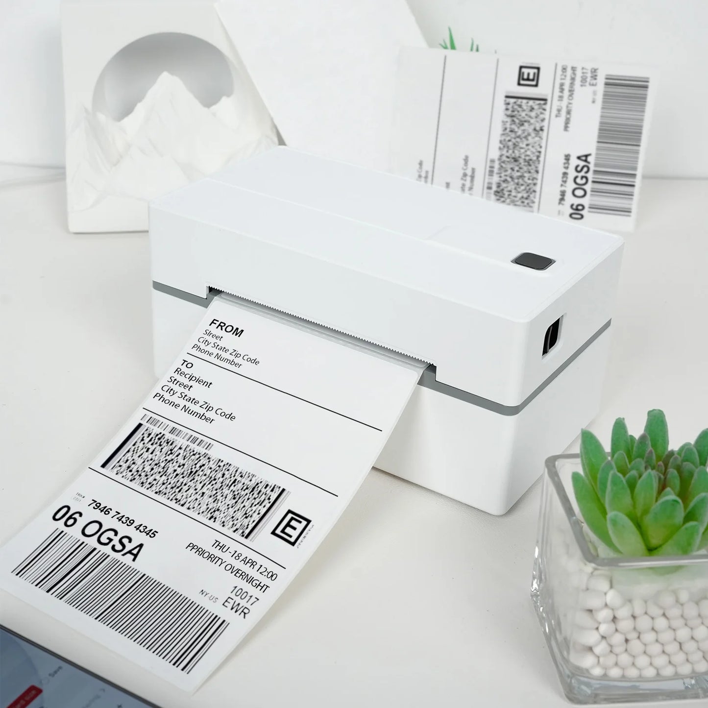 TakeYou Portable Thermal Label Printer 203DPI Bluetooth USB