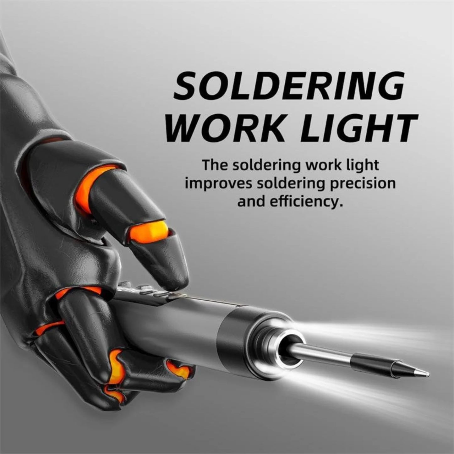 USB Rechargeable Mini Soldering Iron Wireless Pen Type C Charging Control
