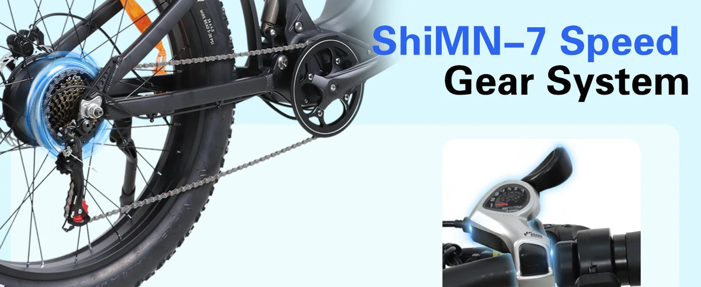 BAOLUJIE Electric Bike 1500W Peak Power E Bike for Adults