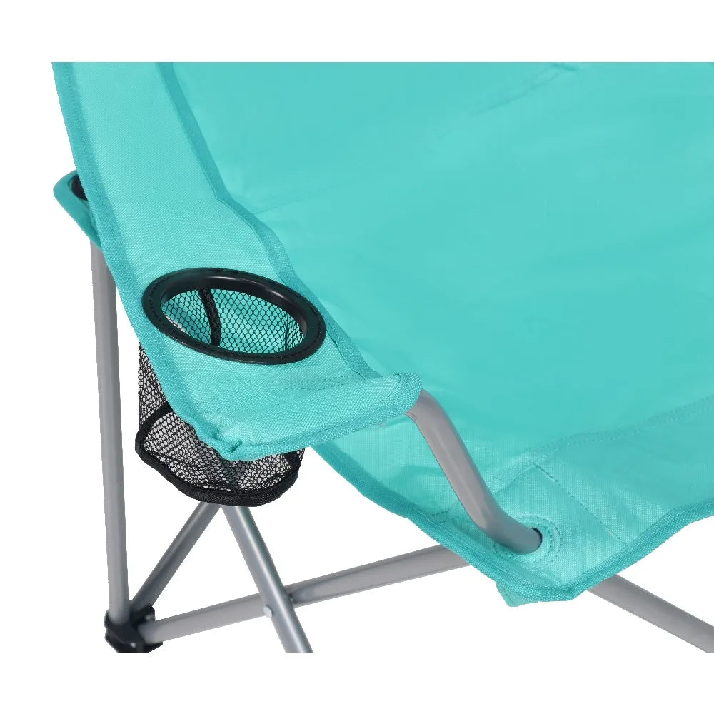 Ozark Trail Quad Folding Outdoor Camp Chair With Cup Holder