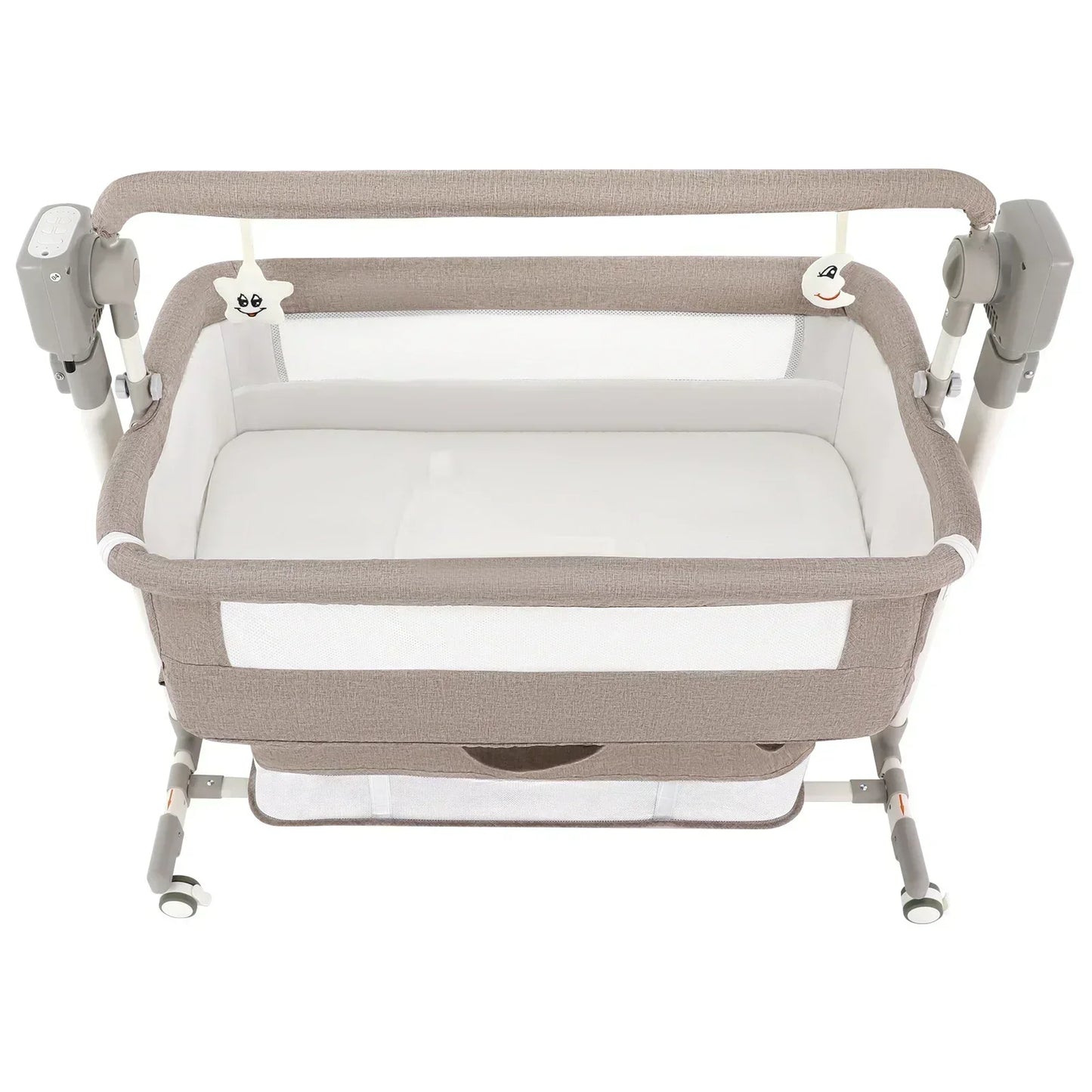 Smart Electric Baby Bassinet Bedside Sleeper With Music Automatic Cradle