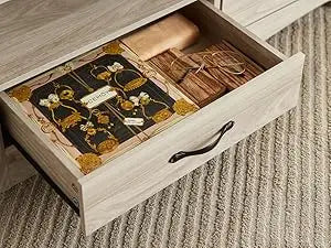 Farmhouse Coffee Table Set Wood Living Room 3 Piece