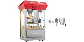 Succebuy Popcorn Maker Commercial Popper Machine SUS304 Heating Tube