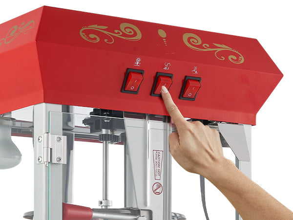 Succebuy Popcorn Maker Commercial Popper Machine SUS304 Heating Tube